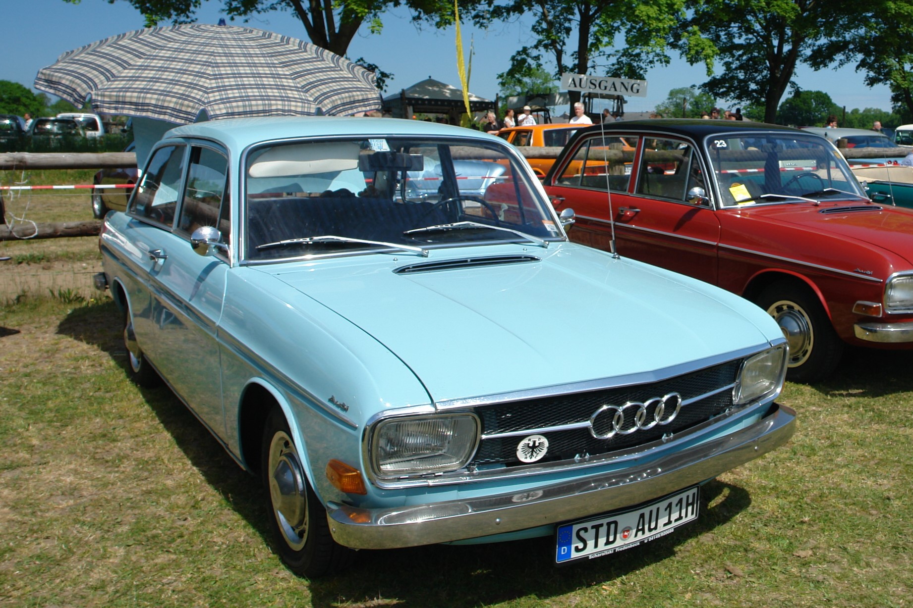 STD AU 11 H, Audi 60 1st gen 2-door Sedan (F103), 1968–1973