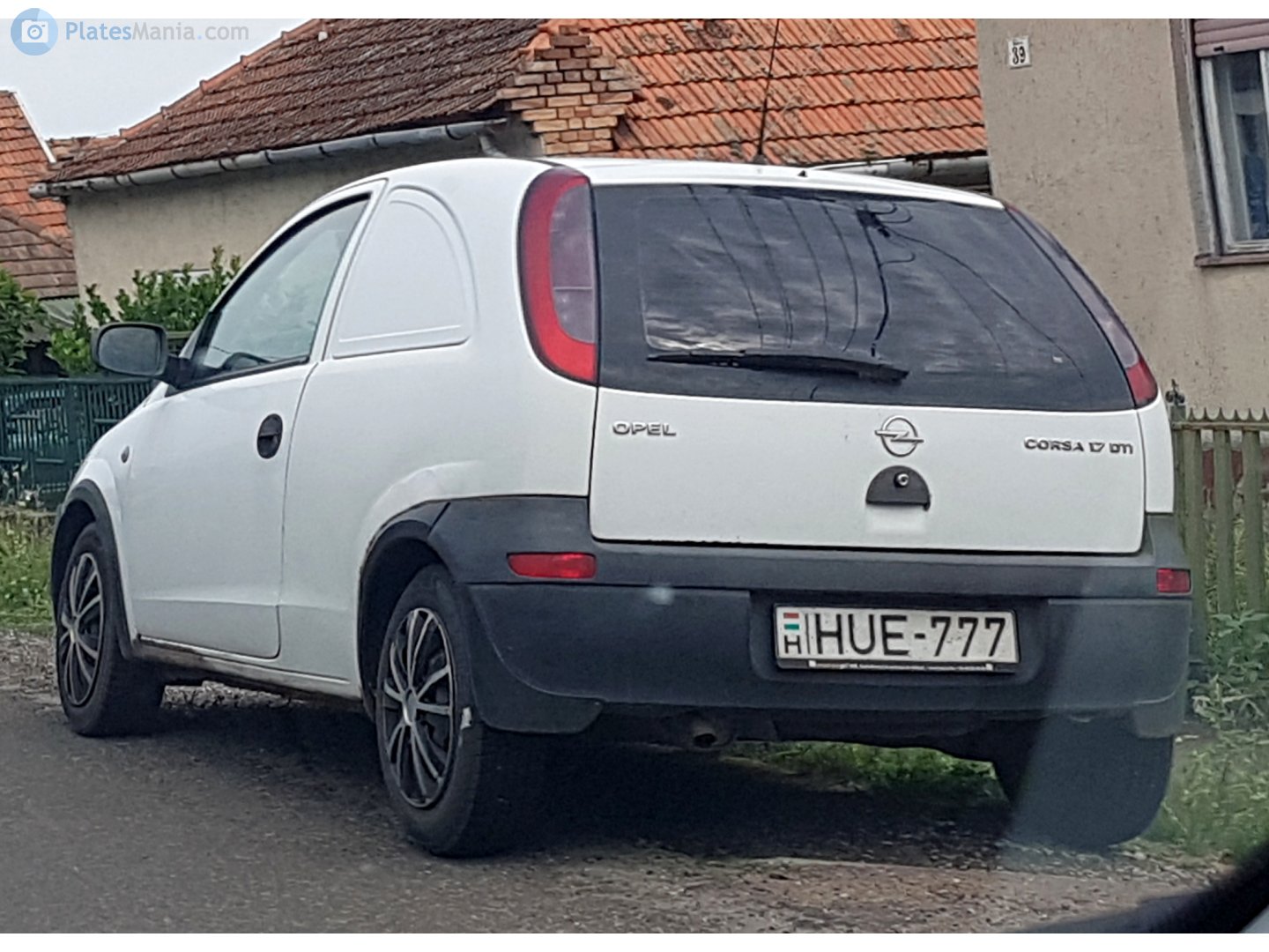 HUE-777, Opel Corsa 3rd gen Van (C; X01), 2000–2006