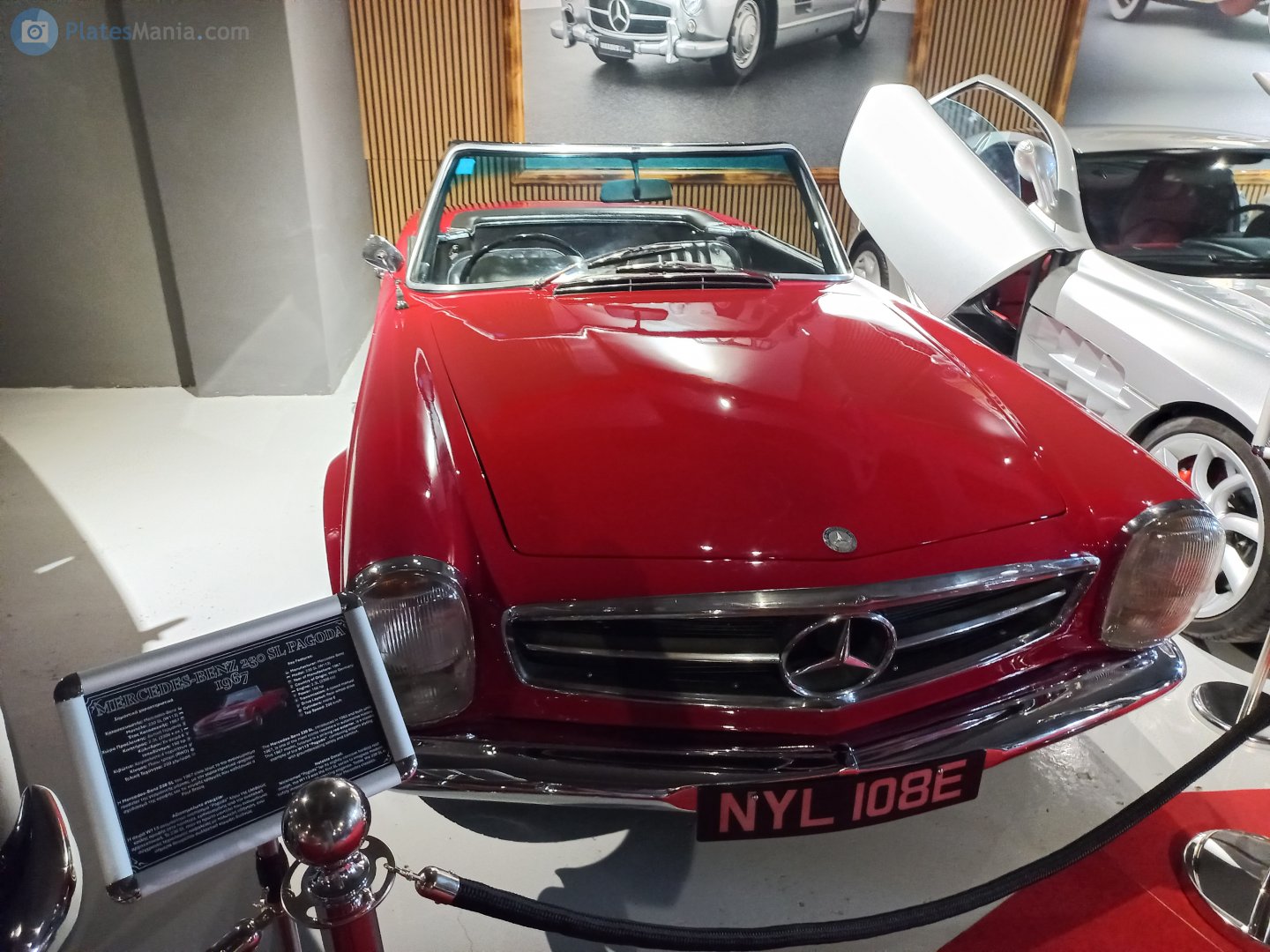 NYL108E, Mercedes-Benz SL-Klasse 2nd gen 230­–280 SL (W113), 1963–1971
