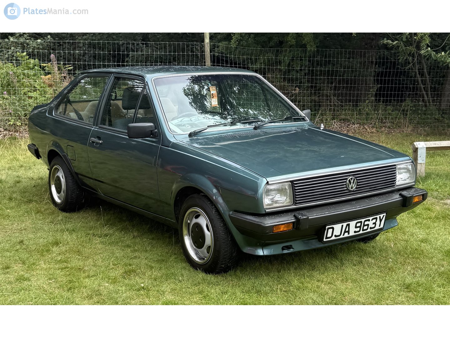 DJA963Y, Volkswagen Polo 2nd gen Sedan (86C), 1985–1990