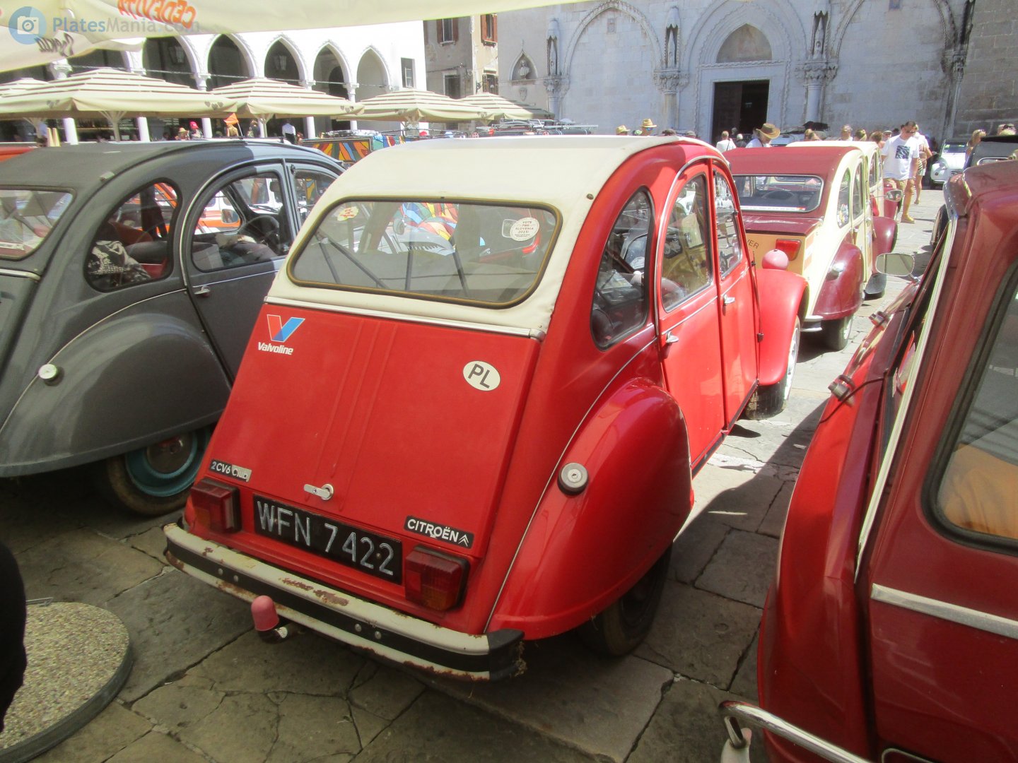 WFN 7422, Citroёn 2CV 1st gen Sedan, 1949–1990