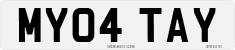 License plate of the United Kingdom, 2001 year system