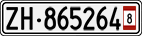 License plate of Switzerland, Provisional
