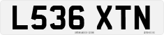 License plate of the United Kingdom, 1983 year system