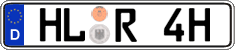 German license plate, Plates for oldtimers (type 