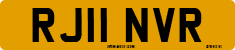 License plate of the United Kingdom, 2001 year system