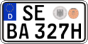 German license plate, Plates for oldtimers (type 