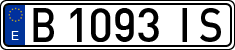 License plates of Spain, 1971 year series