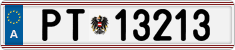 License plate of Austria, Official services and consulates