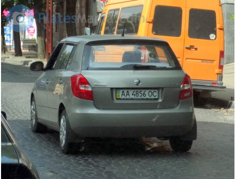 AA 4856 OC, Skoda Fabia