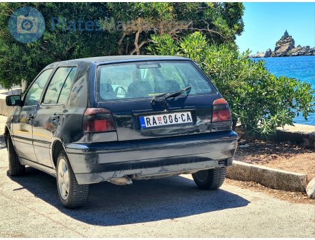 RA 006-CA, Volkswagen Golf