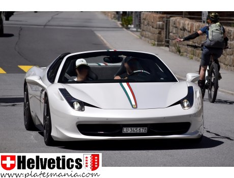 LU 345678, Ferrari 458