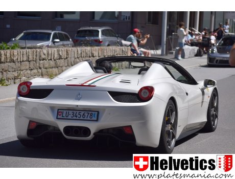 LU 345678, Ferrari 458