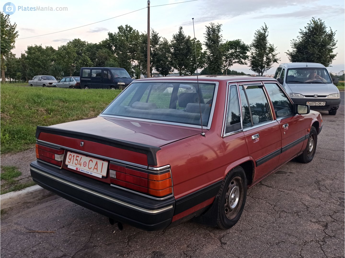 9154 CAI, Mazda 929 3rd gen Sedan (HB), 1982–1986
