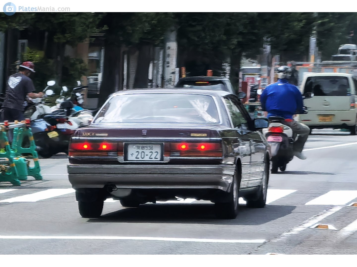 京都 536 す 2022, Mazda Luce 5th gen Hardtop (HC), 1986–1991