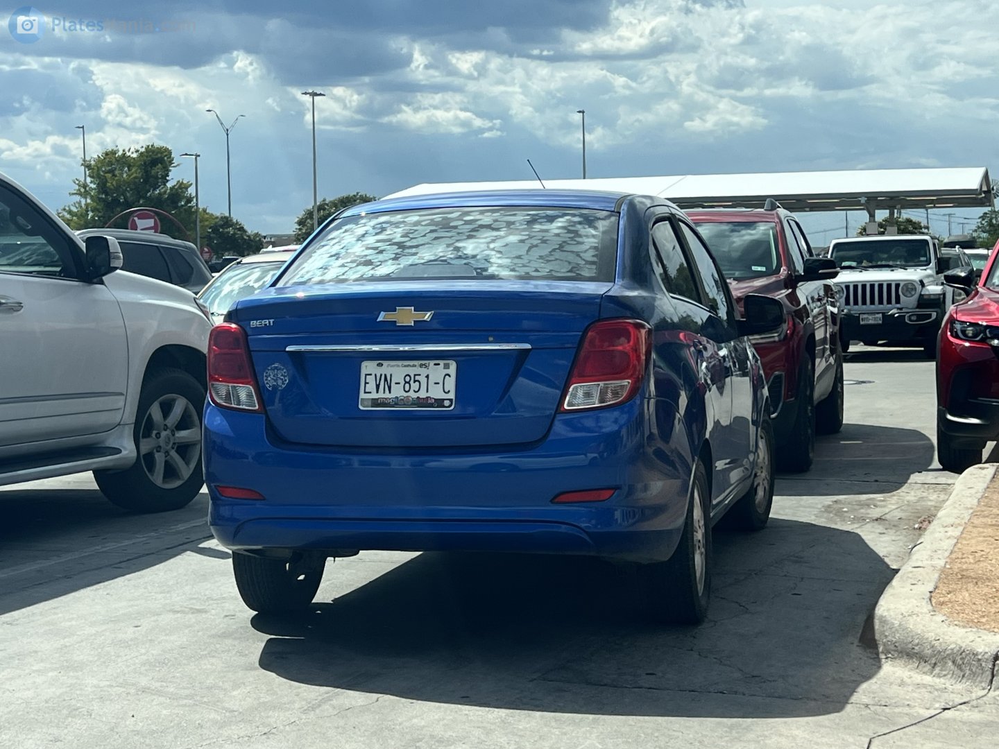 EVN-851-C, Chevrolet Beat 1st gen Sedan (M300; MX-market), facelift, 2017–2021
