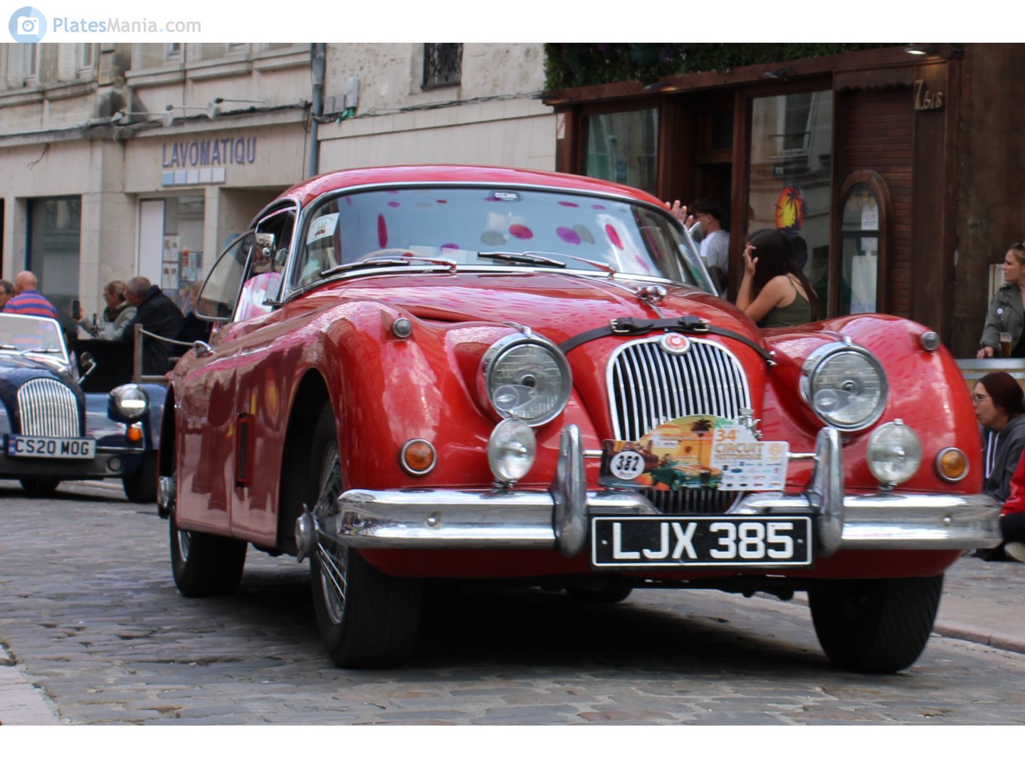 LJX385, Jaguar XK150 