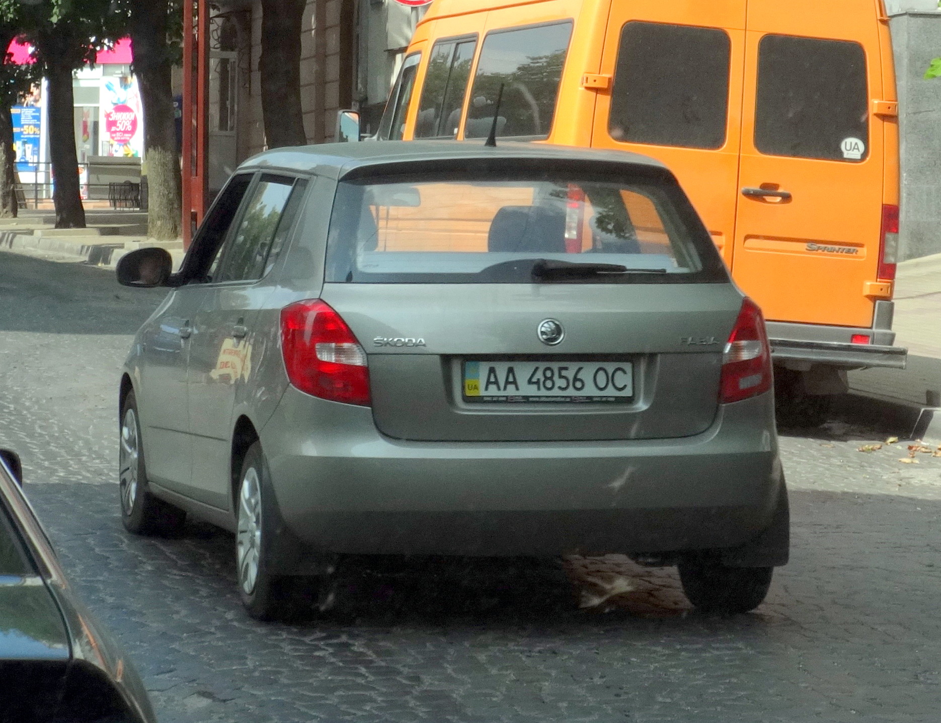 AA 4856 OC, Skoda Fabia 2nd gen Hatch (5J2/542), 2007–2014