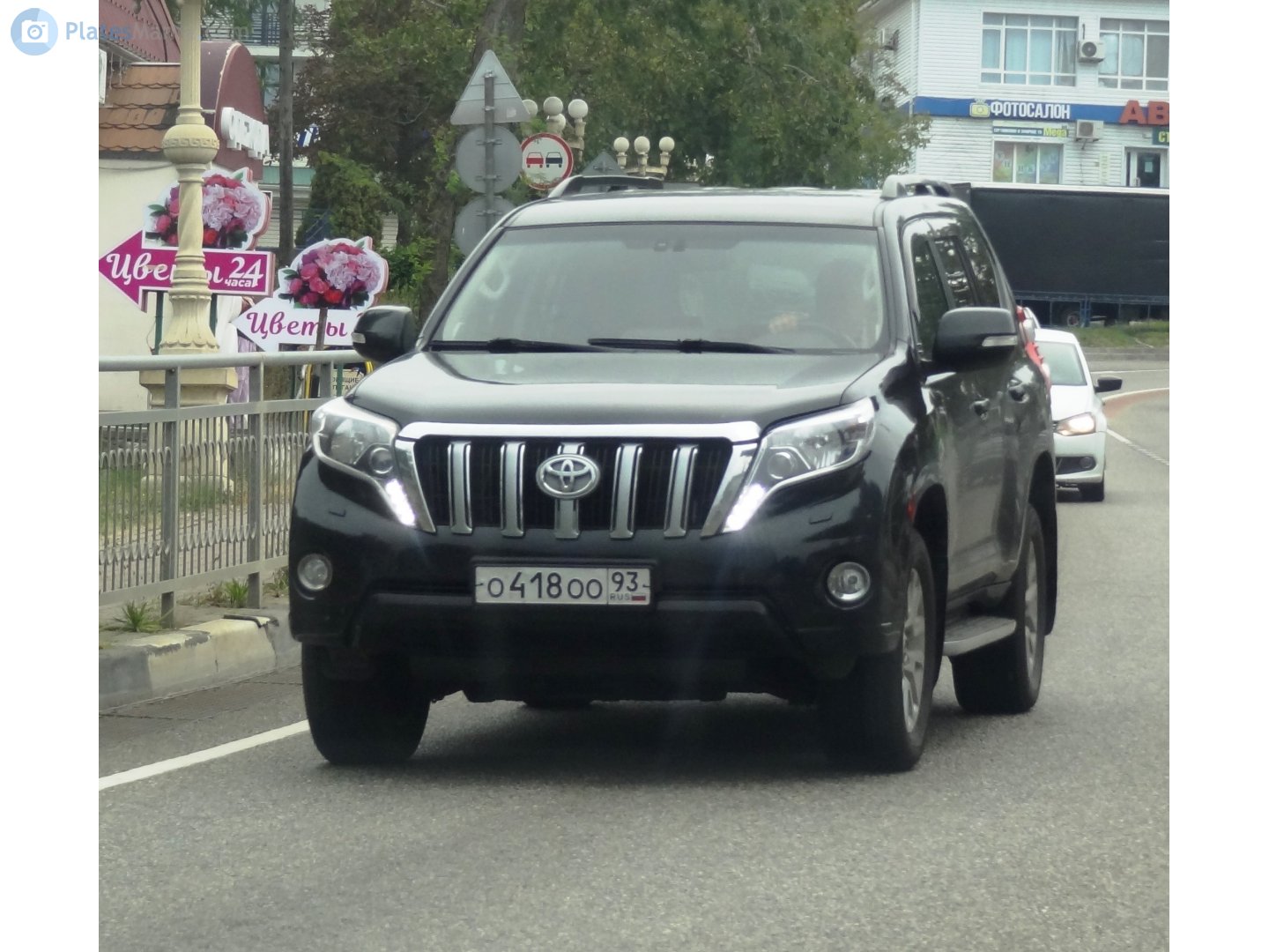 о 418 оо 93, Toyota Land Cruiser Prado 4th gen 5-door SUV (J150), 1st facelift, 2013–2017