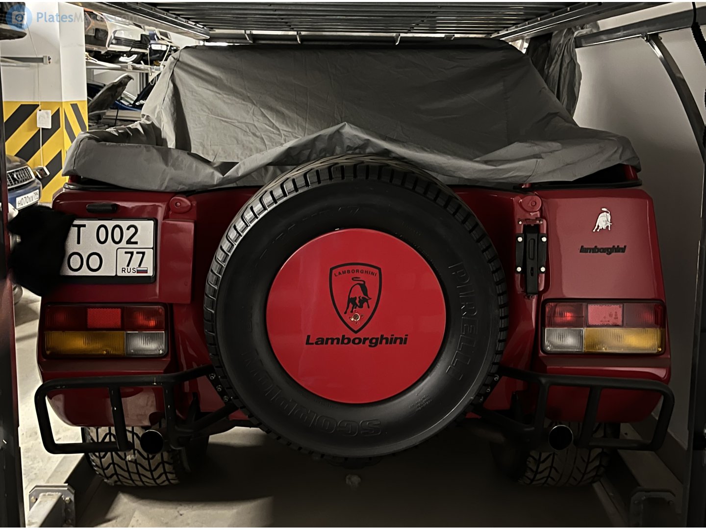 т 002 оо 77, Lamborghini LM-002 1st gen, 1986–1992