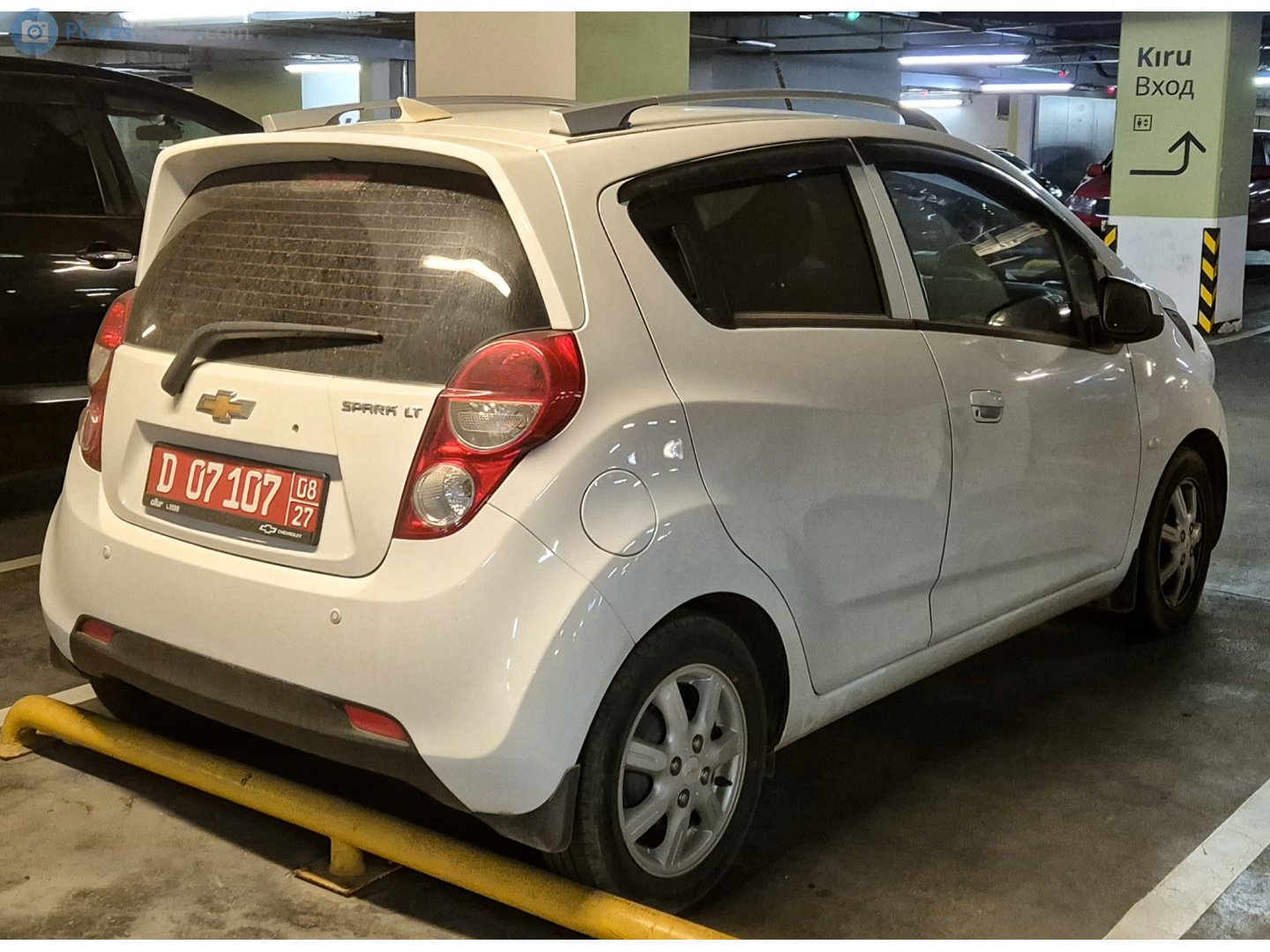 D 07 107, Chevrolet Spark 3rd gen (M300), 2009–2017 (–present for CIS-market)
