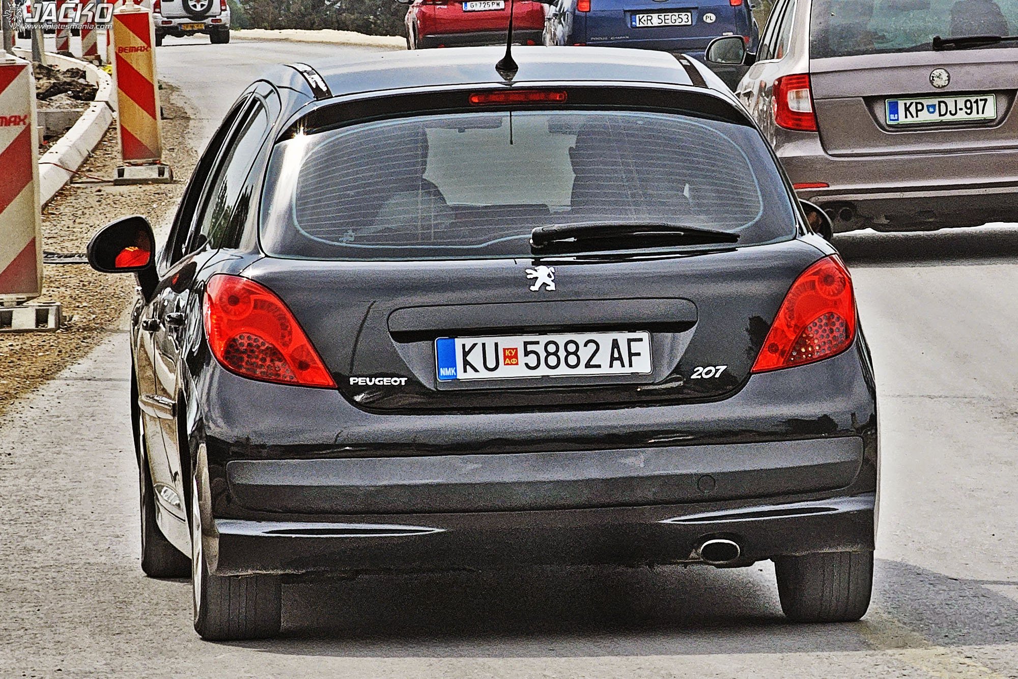 KU 5882 AF, Peugeot 207 (207+) 5-door Hatch (A71), 2006–2014