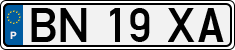 License plate of Portugal, Regular plates