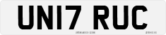 License plate of the United Kingdom, 2001 year system