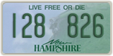 New Hampshire, 123 456