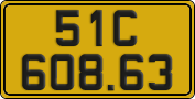 License plate of Vietnam, Commercial vehicles