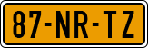 License plate of the Netherlands, Cars