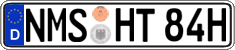 German license plate, Plates for oldtimers (type 