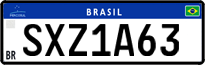 License plate of Brazil, Private owners (Mercosul)