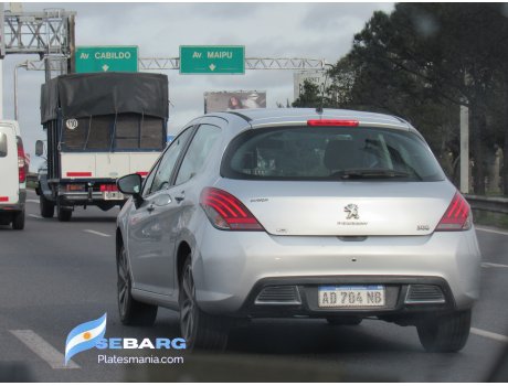 AD 704 NB, Peugeot 308