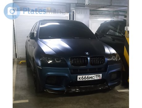 к666мс196, BMW X6M