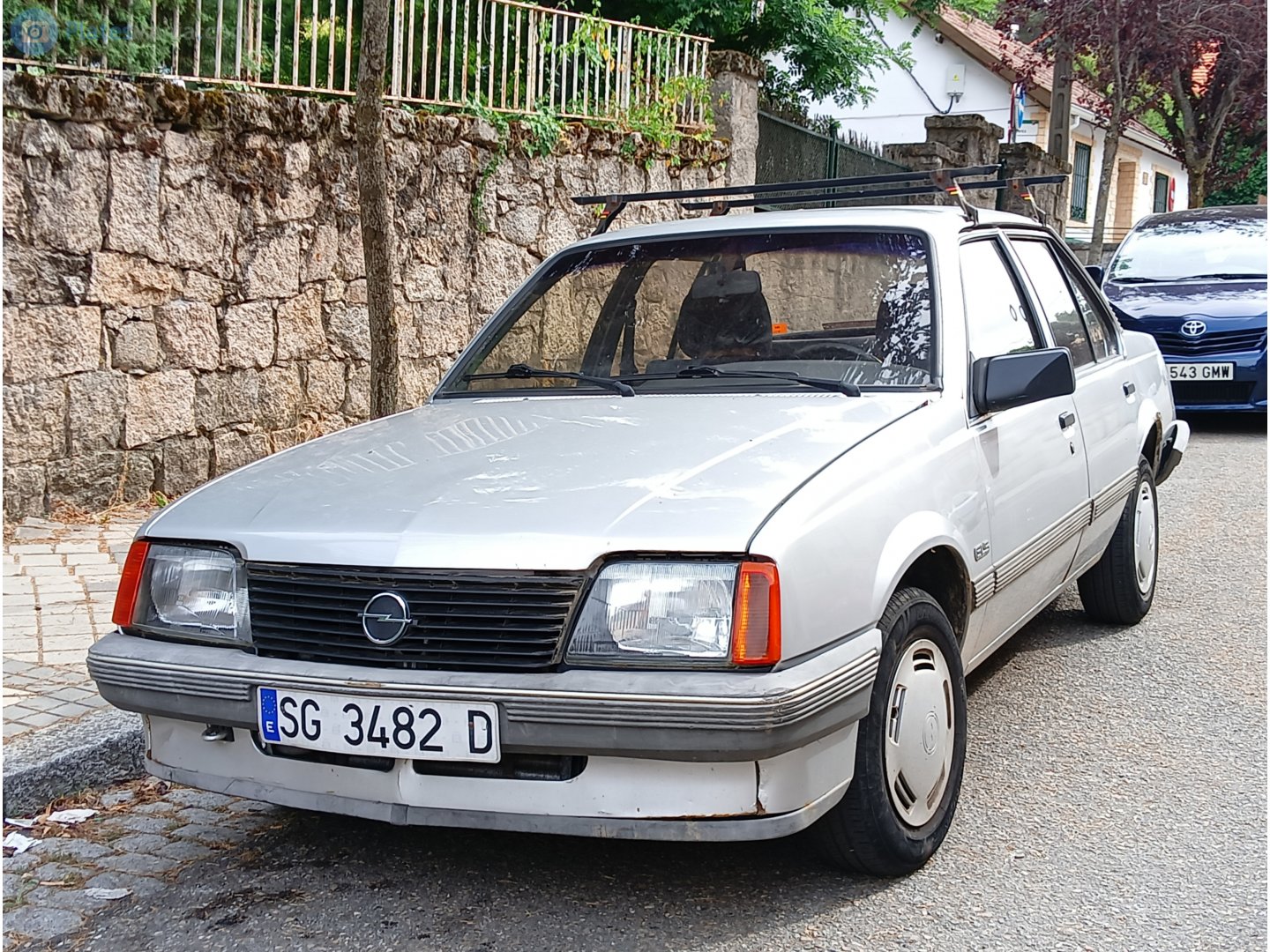SG 3482 D, Opel Ascona 3rd gen 4-door Sedan (C), 1981–1988
