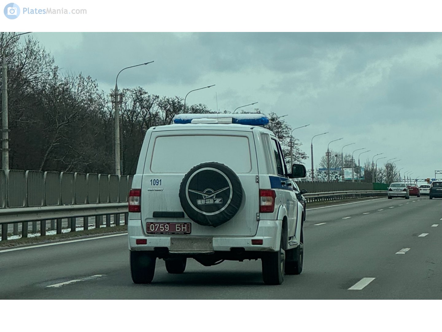 0759 БН, UAZ 3163 Patriot 1st gen, facelift, 2014­–