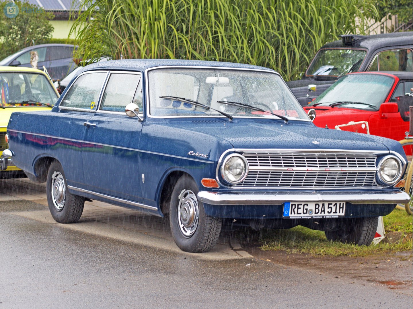 REG BA 51 H, Opel Rekord 1st gen 2-door Sedan (A), 1963–1965