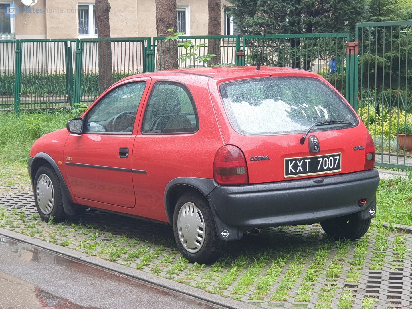 KXT 7007, Opel Corsa 2nd gen (Lite) 3-door Hatch (B; S93), 1993–2000 (–2007 for ZA-market)