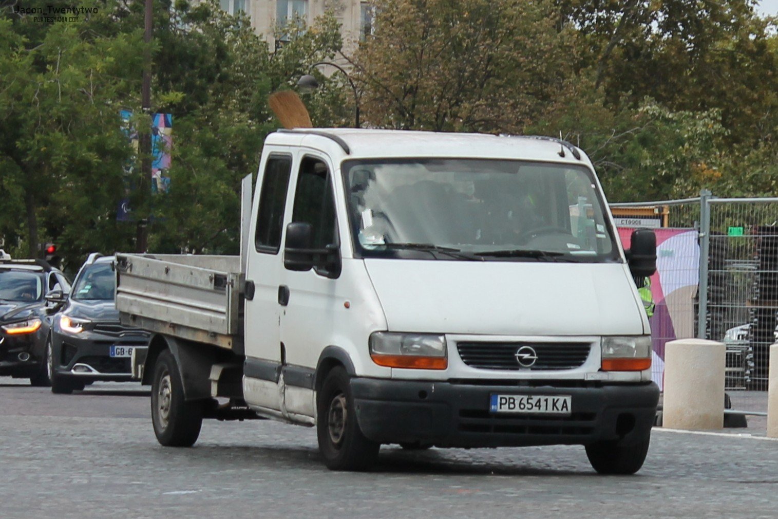 PB 6541 KA, Opel Movano 1st gen Double Cab (A; X70), 1999–2003