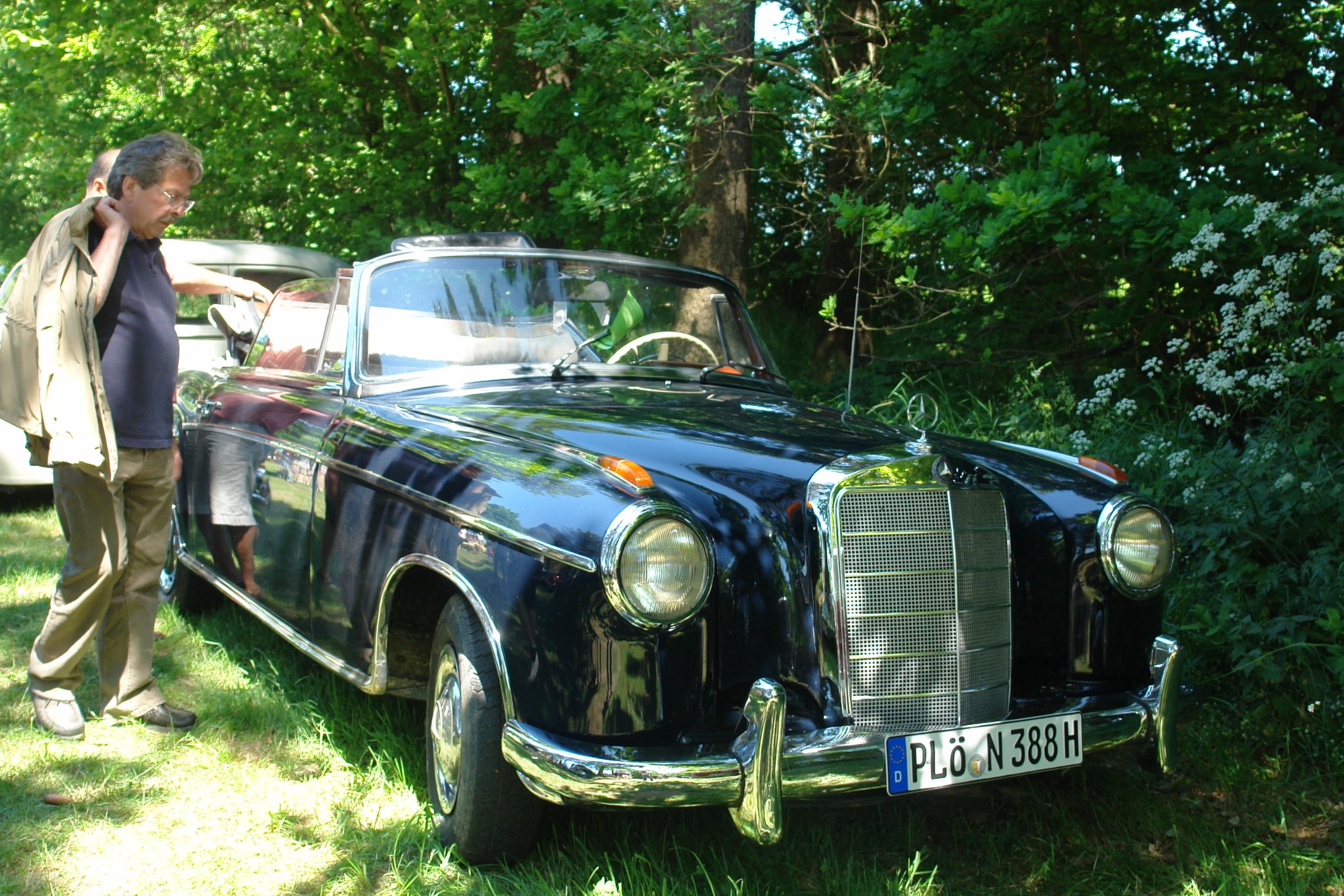 PLÖ N 388 H, Mercedes-Benz Type 219/220 220SE Cabriolet (W128), 1958–1960