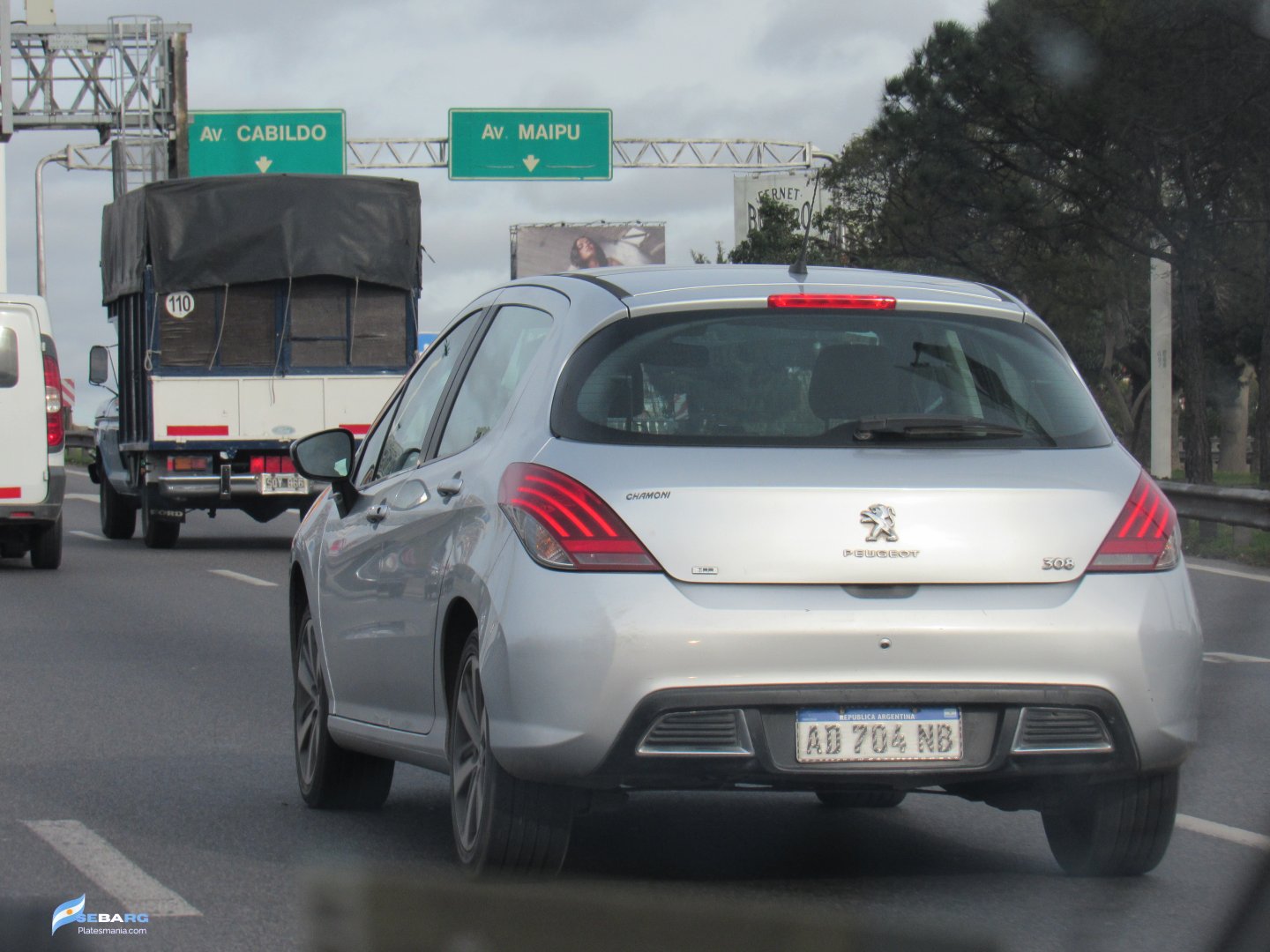 AD 704 NB, Peugeot 308 1st gen 5-door Hatch (T7; LATAM-market), 2nd facelift, 2015–2021