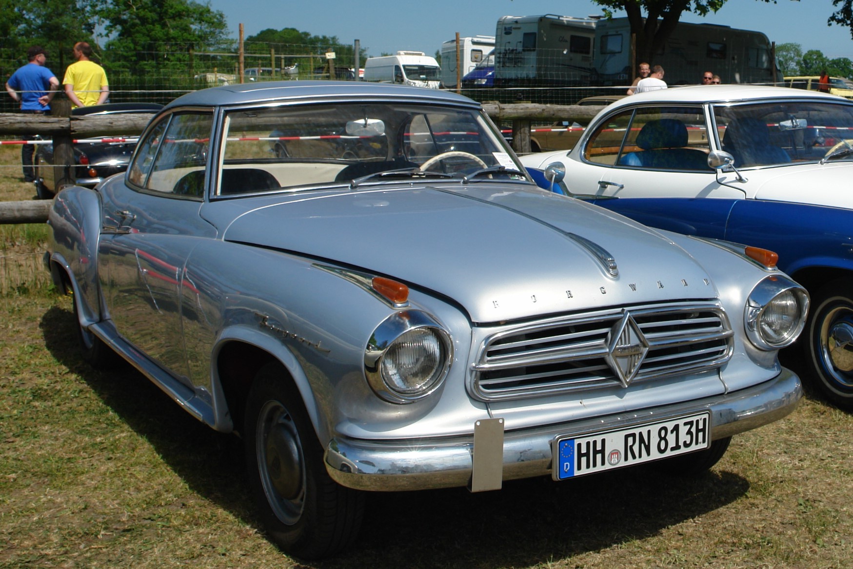 HH RN 813 H, Borgward Isabella 1st gen 2-door Coupé, 1957–1961 (–1965 for LATAM-market)