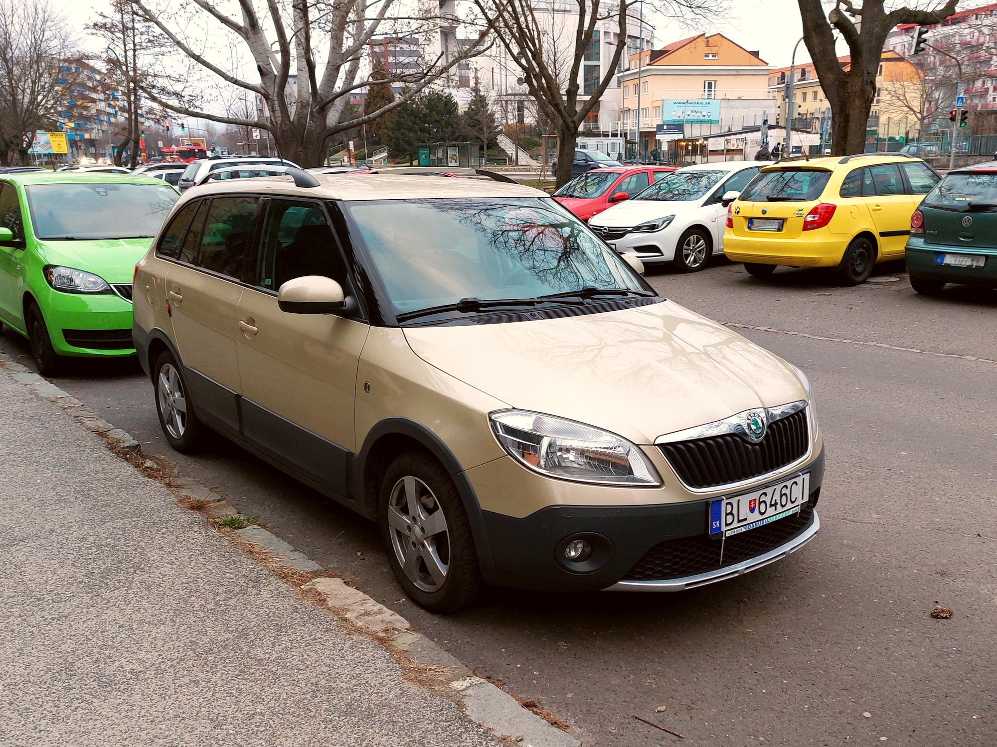BL-646CI, Skoda Fabia 2nd gen Scout Combi (5J5/545), 2009–2014