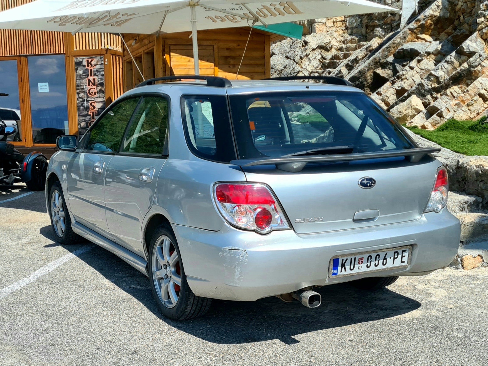 KU 006-PE, Subaru Impreza 2nd gen Wagon (GG), 2nd facelift, 2005–2007
