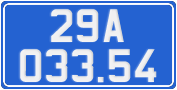 License plate of Vietnam, Government and public administrations