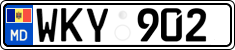License plate of Moldova, Cars (2015)