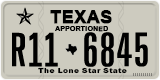 Texas, Apportioned vehicles (2012) (A12-3456)