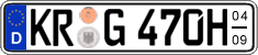 German license plate, Seasonal plates (Oldtimers)