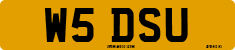 License plate of the United Kingdom, 1983 year system